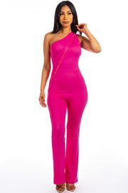 SEXY ZIPPER UP JUMPSUIT