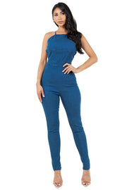 WOMEN FASHION DENIM JUMPSUIT